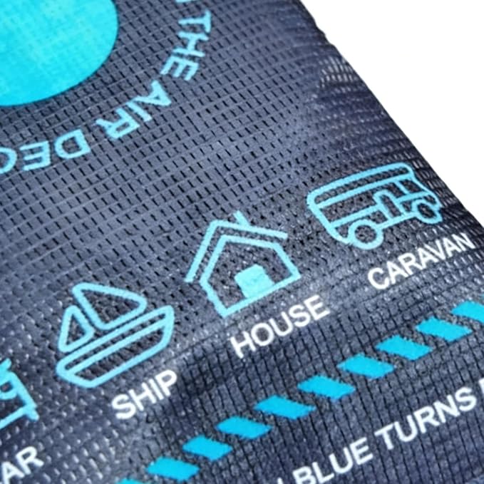 Car Dehumidifier Desiccant – Color Changing Silica Gel Absorber, Fast Reactivating Moisture Control Bag, Portable Anti Damp Solution | Humidity Absorber For Trucks RV Closet Basement Bathroom