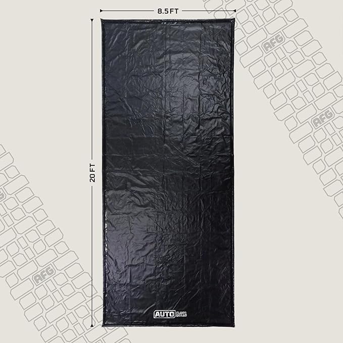 AutoFloorGuard Garage Containment Floor Mat for SUVs & Truck Vehicles, 8'6" x 20', AFG8520 - Heavy-Duty Car Parking Flooring, Accessories, and Equipment