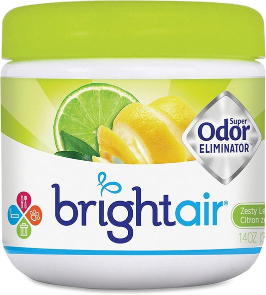 Bright Air 900248 Zesty Lemon and Lime Scent Air Freshener, 1 Pack