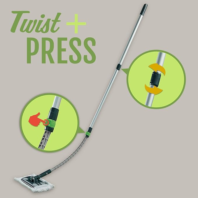 Stainmaster, Microfiber Sweep and Mop Floor Cleaning Kit (Pack of 2)