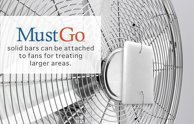 Odor Eliminator MultiPack - Controls, Removes and Prevents Musty Smells in Closets, Basements, Attics, Sheds and Storage Units - Unscented - Solid Bars and Spray (8oz)