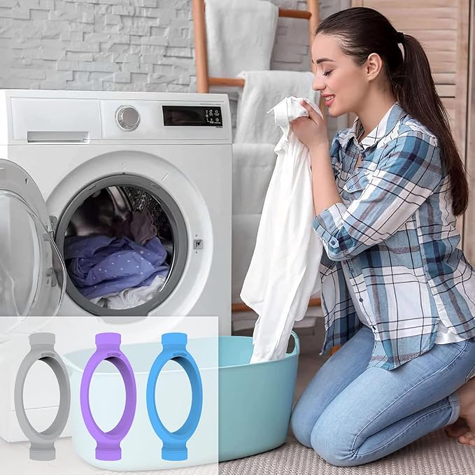 washing machine door prop,prevent holdy moldy Helps your Washer Dry Properly to Prevent Odors (dark grey) (Light gray)