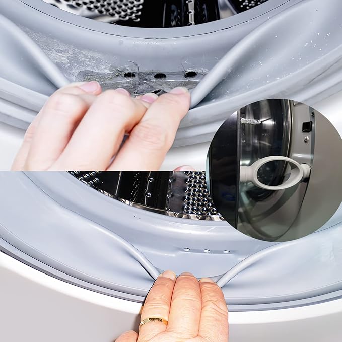washing machine door prop,prevent holdy moldy Helps your Washer Dry Properly to Prevent Odors (dark grey) (Light gray)