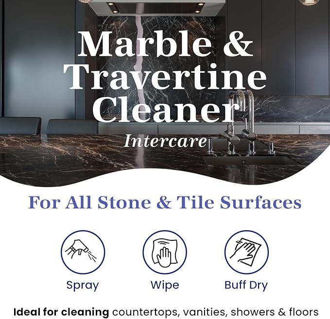 Marblelife® CLEAN IT FORWARD Marble & Travertine Cleaner Kit (MTC-41150, 4ozBottle/Spray-65442)