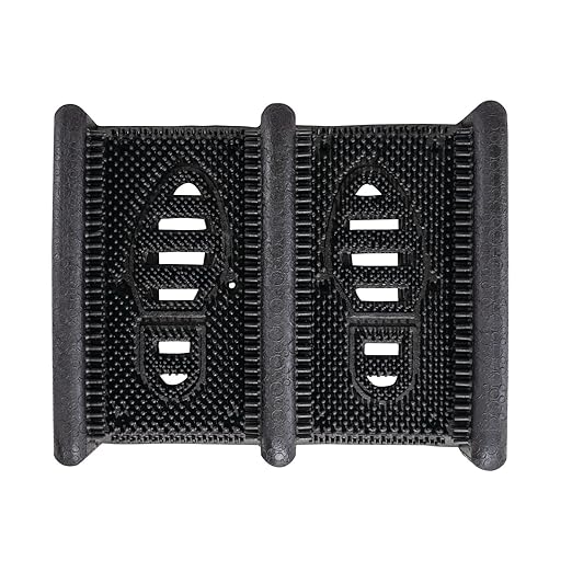 Notrax 352S1215BL 352 Boot Scraper™ for Home or Office, 12"X15" Black