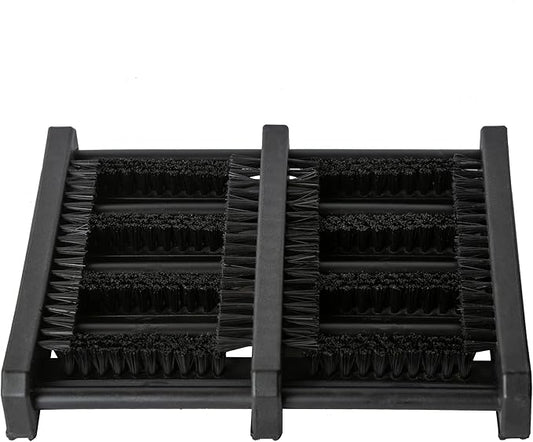 Jobsite Boot Scraper - Outdoor Shoe Scrubber Cleaner Brush - 2 Pack