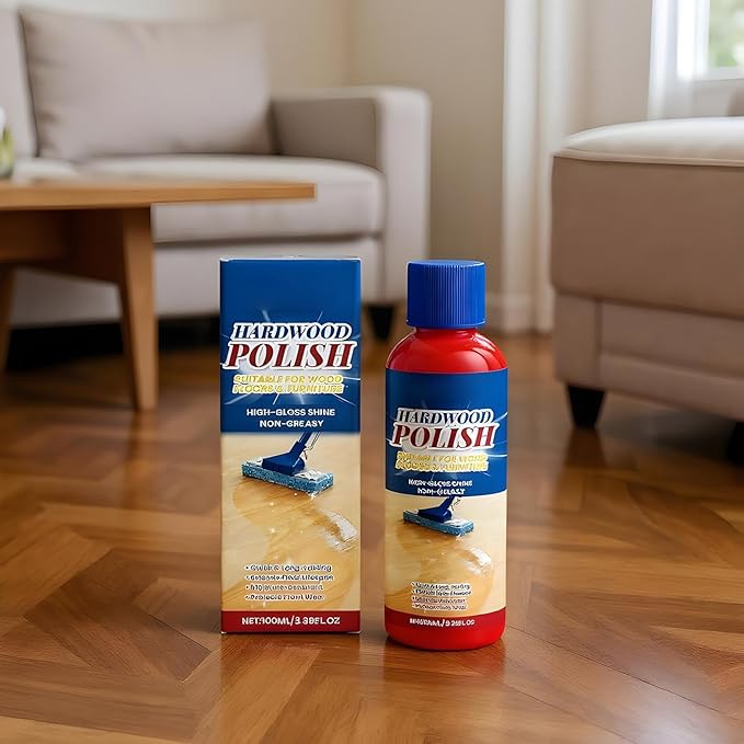 Laminate Floor Cleaner – Concentrated Stain Removal Liquid, Waterproof Maintenance, Quick Dry Restorer, Versatile Household Cleaning Solution | Perfect For Dining Room Home Interior