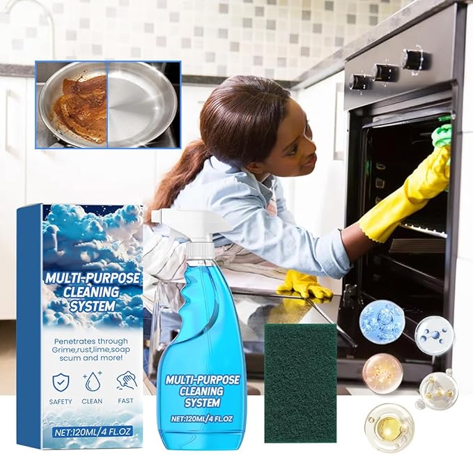120ml Foam Spray - Foam Spray All Purpose Cleaner, Foam Spray Oven Cleaner, Foam Spray Cleaner, Foam Spray Tablets & Spray Bottle for Kitchen Bathroom (2PCS)