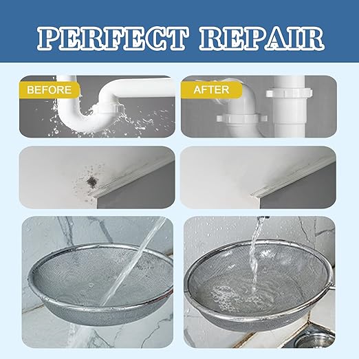 Waterproof Glue,Invisible Agent,Strong Waterproof Transparent Sealant,for Bathroom, Kitchen, Garden, Roofs, Walls (353, Ounces)