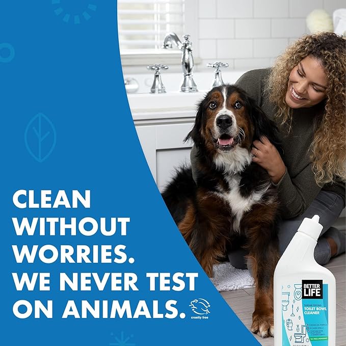 Better Life Toilet Bowl Cleaner 1-Pack + All Purpose Cleaner 24 Oz 1-Pack Unscented