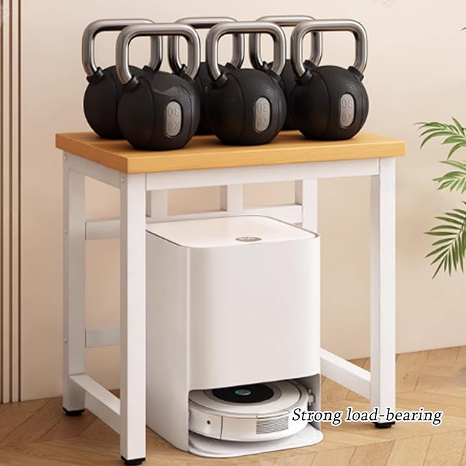 Robot Vacuum Cleaner Storage Rack,Robotic Vacuum Stand with Wheels, 29.5in Tall Storage Rack for Robot Cleaners, Entryway Organizer Shelf for Vacuums, Durable Cabinet (60x35cm/24x14in)