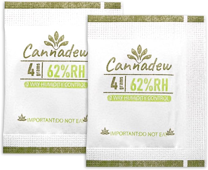 62% Two-Way Humidity Control Packets,4g (15 Pack) – Moisture Absorbers & Hydration Packets for Storage