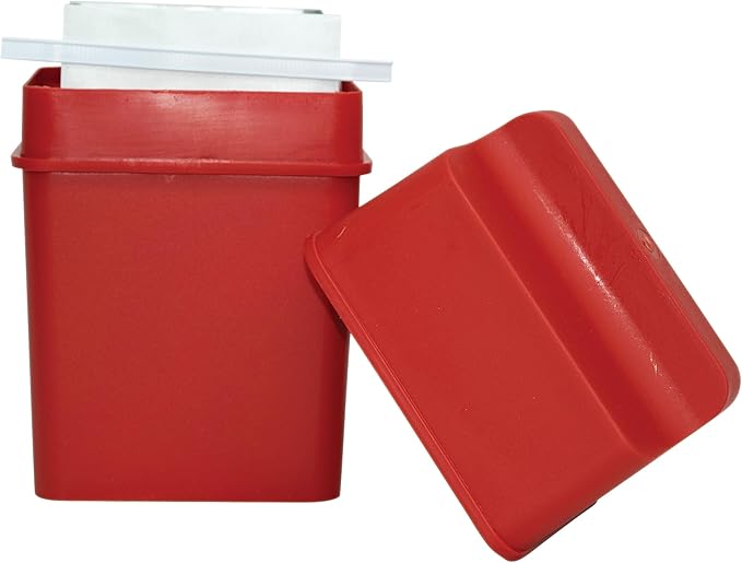 Range Kleen Grease Container – Kitchen Fat Keeper System with 2 Fat Trapper Refill Bags - Kitchen Grease Container (Red)