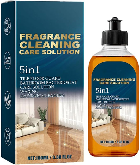 5 in 1 Floor Cleaner, Stain & Odor Remover Floors Cleaners, Power Clean Multi-surface Floor Cleaner for Solid Wood Floor and Ceramic Tiles (1, 100ml/3.52oz)