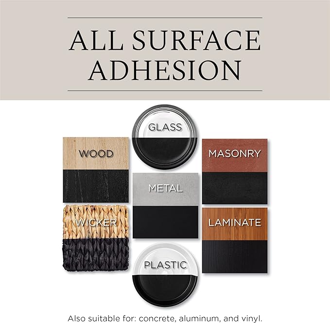 Rust-Oleum 330505-6PK Universal All Surface Spray Paint, 12 oz, Matte Farmhouse Black, 6 Pack