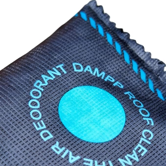 Car Dehumidifier Desiccant – Color Changing Silica Gel Absorber, Fast Reactivating Moisture Control Bag, Portable Anti Damp Solution | Humidity Absorber For Trucks RV Closet Basement Bathroom