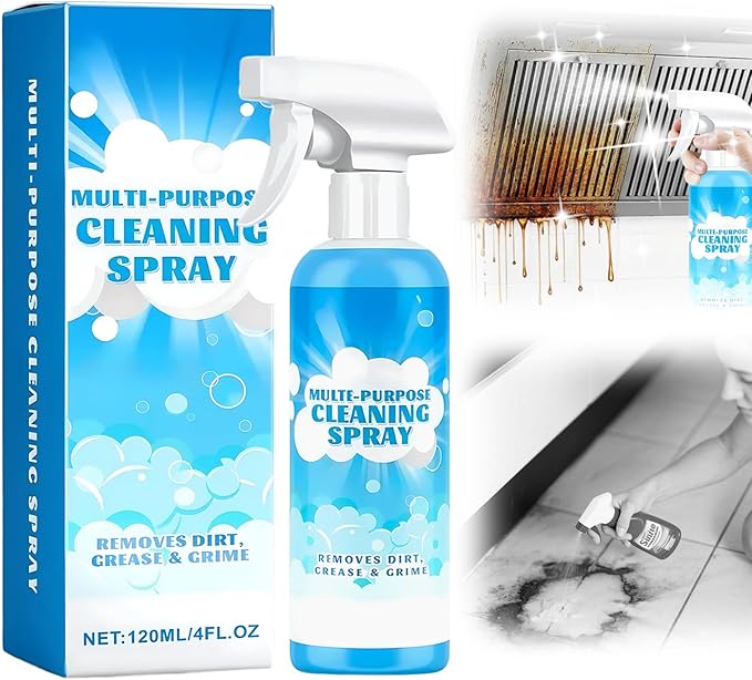 Eadwe Multifunctional Powerful Spray Kitchen Foam Cleaner, 2026 New Multi-Purpose Cleaning Spray, Easy-To-Use Grease Remover For Kitchen, Fast-Acting Tile Cleaner For Families (1)