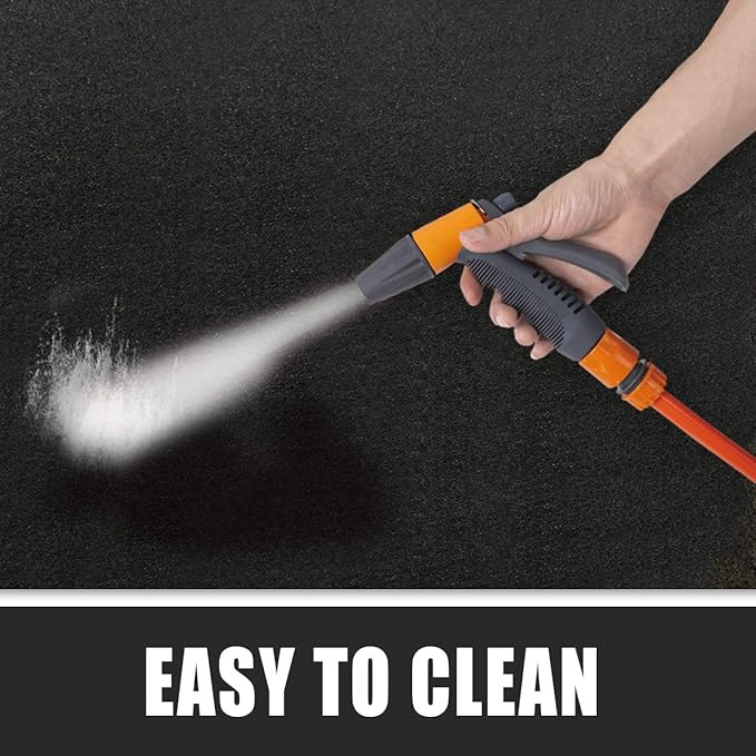 LINLA 61 x 39 in-Absorbent Oil Mat Contains Liquid Garage Floor Mat, Motorcycle Mat for Garage，Reusable, Washable, Protects Garage Floor or Driveway Surface, Shop,Parking,