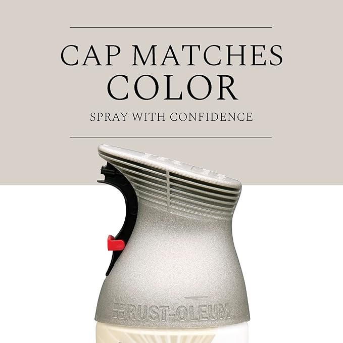 Rust-Oleum 249130-6PK Universal All Surface Metallic Spray Paint, 11 oz, Satin Nickel, 6 Pack