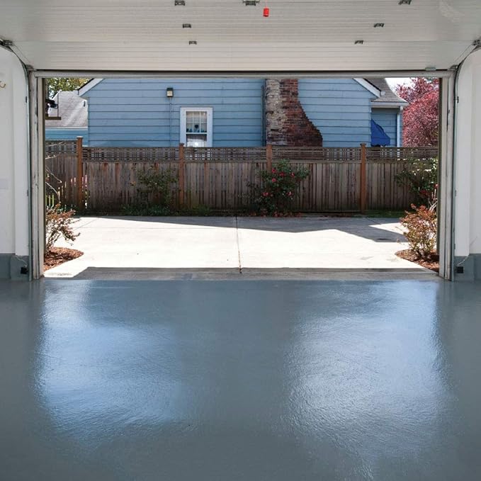 INSL-X Garage Guard Waterbased Epoxy Semi-Gloss Floor Paint, 1 Gallon Kit, Desert Sand