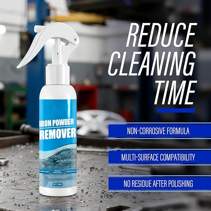 Multi-functional Quick-acting Rust Removal Spraym, Portable Rust Remover Spray for Metal, Fast-Acting Oxidation, Leave A Primed Surface Ready to Paint, Tools, Car, Hardware - 100ML (1, 1)