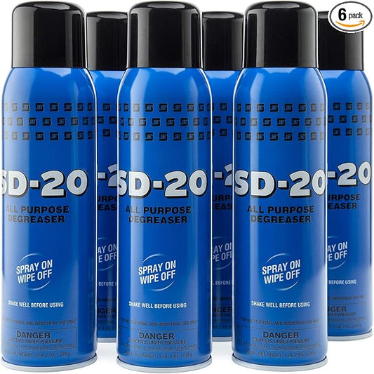 SPARTAN SD-20 All Purpose Degreaser - 6 Pack
