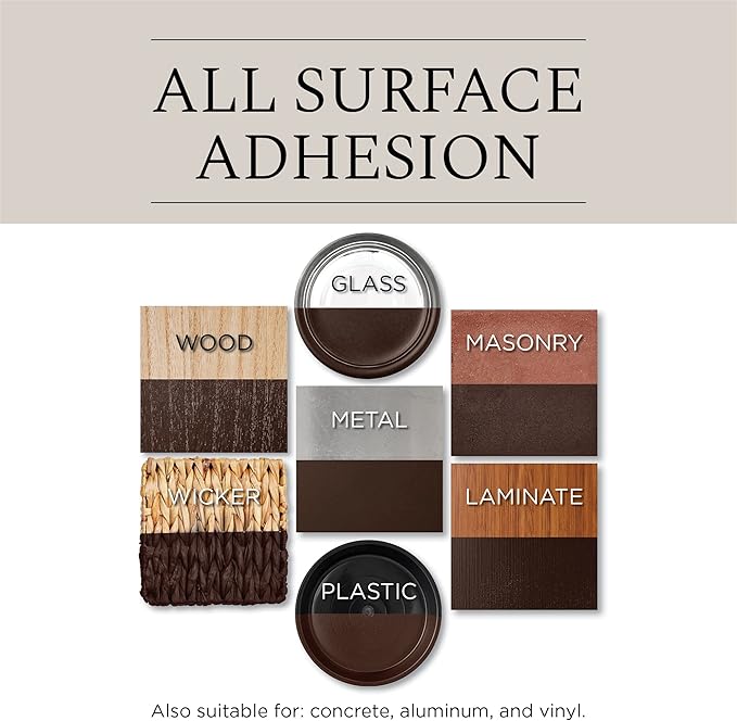 Rust-Oleum 247570 Universal All Surface Spray Paint, 12 oz, Satin Espresso Brown (Pack of 2)