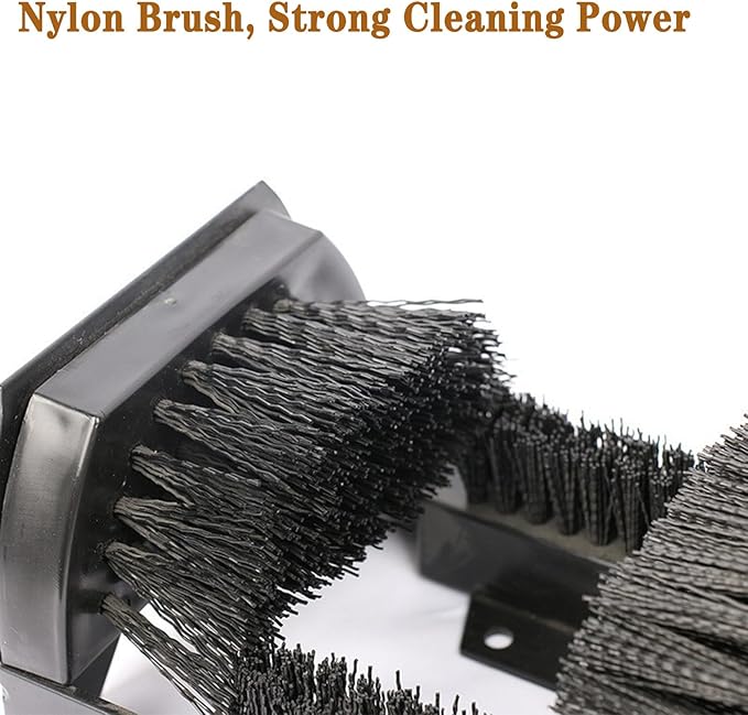 Heavy Duty Boot Scraper Brush - Outdoor Shoe Cleaner for Mud and Dirt Removal - Perfect for Entryways and Garages