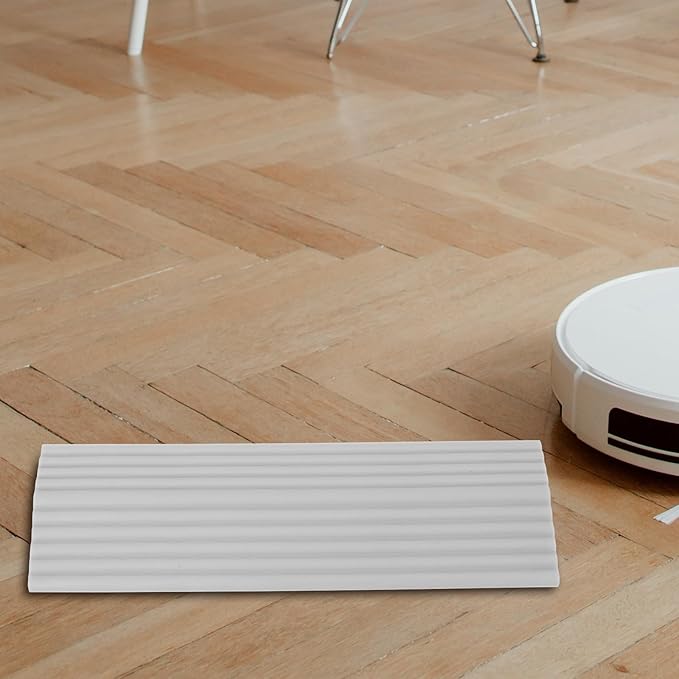 Hemobllo Indoor Slope Ramp for Robot Vacuum Cleaner Home Threshold Ramp Rubber Cushion for Elevations and Entryways