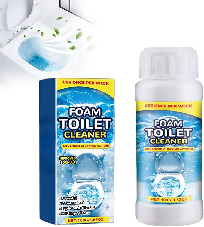 Eadwe Foam Toilet Cleaner, 2026 Upgeade Powerful Toilet Bowl Cleaner, Advanced Bathroom Cleaner for Home, Powerful Instant Bowl Cleaners for Toilets Squatting Pans (1)