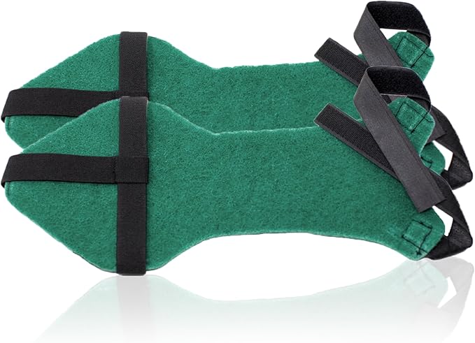 SAFE HANDLER Washable Shoe Scrubber for Floor Cleaning, Slip-Resistant, Easily Adjustable & Ergonomic, Reinforced Edges | Fits Adult Shoes (1 Pair)