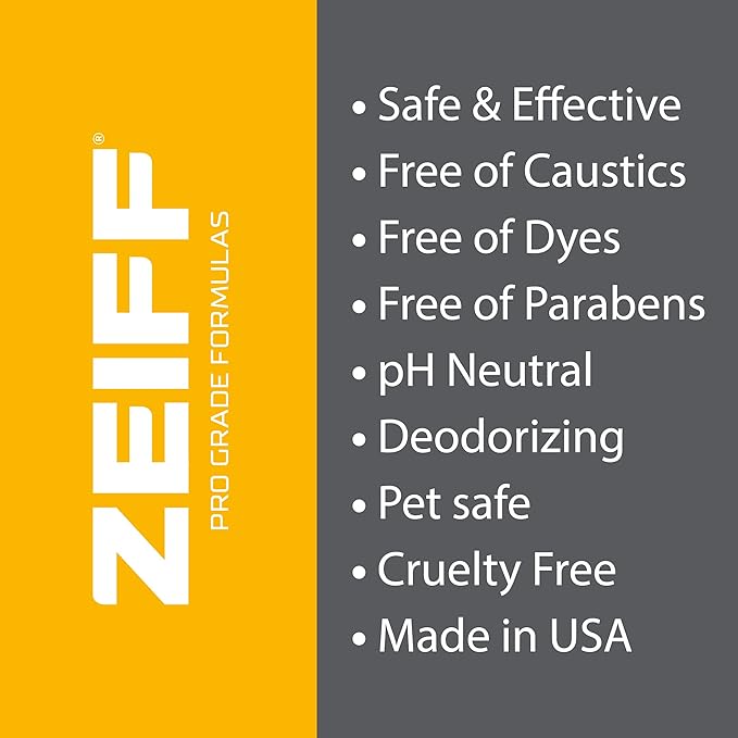 Zeiff Pro-Grade All-Purpose Cleaner & Deodorizer - Deep Cleaning & Odor Eliminating Formula For Professional & Home Surfaces - 32 Ounce Concentrate - Lavender Breeze, 2 Pack