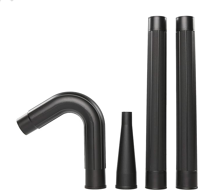 CRAFTSMAN CMXZVBE38640 2-1/2 in. Gutter Cleaning Wet Dry Vac Attachment Kit, Industrial-Grade Shop Vacuum Accessory for Cleaning or Blowing Debris from Gutters, Fits 2-1/2 in. Hose Diameter