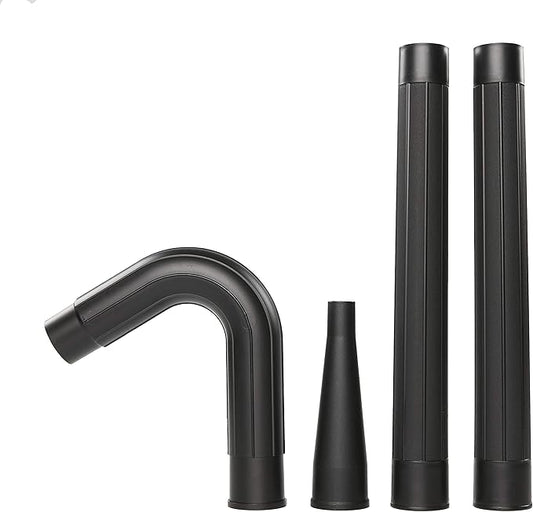 CRAFTSMAN CMXZVBE38640 2-1/2 in. Gutter Cleaning Wet Dry Vac Attachment Kit, Industrial-Grade Shop Vacuum Accessory for Cleaning or Blowing Debris from Gutters, Fits 2-1/2 in. Hose Diameter