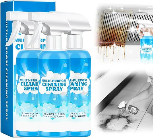 Eadwe Multifunctional Powerful Spray Kitchen Foam Cleaner, 2026 New Multi-Purpose Cleaning Spray, Easy-To-Use Grease Remover For Kitchen, Fast-Acting Tile Cleaner For Families (3)