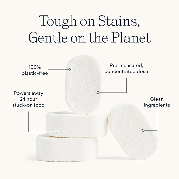 BLUELAND Dishwasher & Laundry Detergent & Toilet Cleaner Tablet Trio | Dishwasher Detergent Tablet | Laundry Detergent Tablet | Toilet Bowl Cleaner Starter Set | Natural, Sustainable, Eco-Friendly