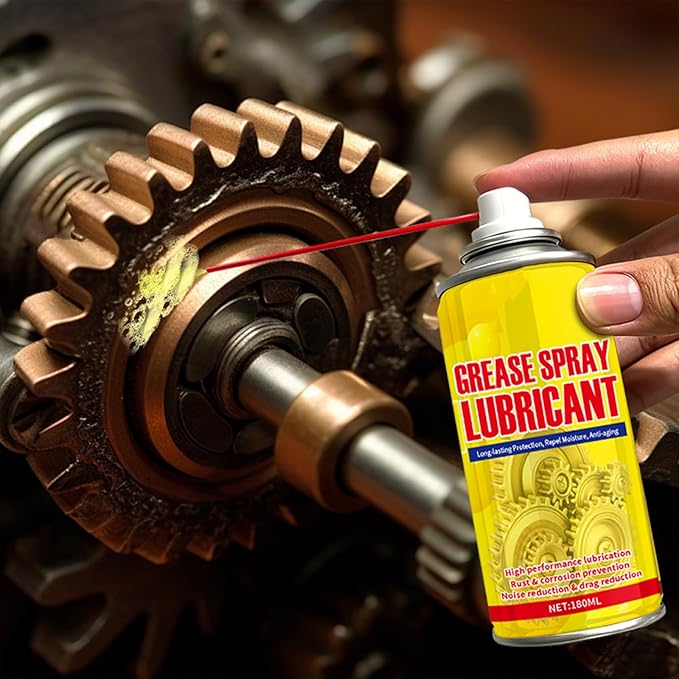 Anti-Rust Lubricant Spray & Rust Remover - Rust Remover Spray for Metal, Multi-Purpose Lubricant Rust Remover Sprays, Fast-Acting Formula for Vehicles, Tools, Chains (3Pcs)