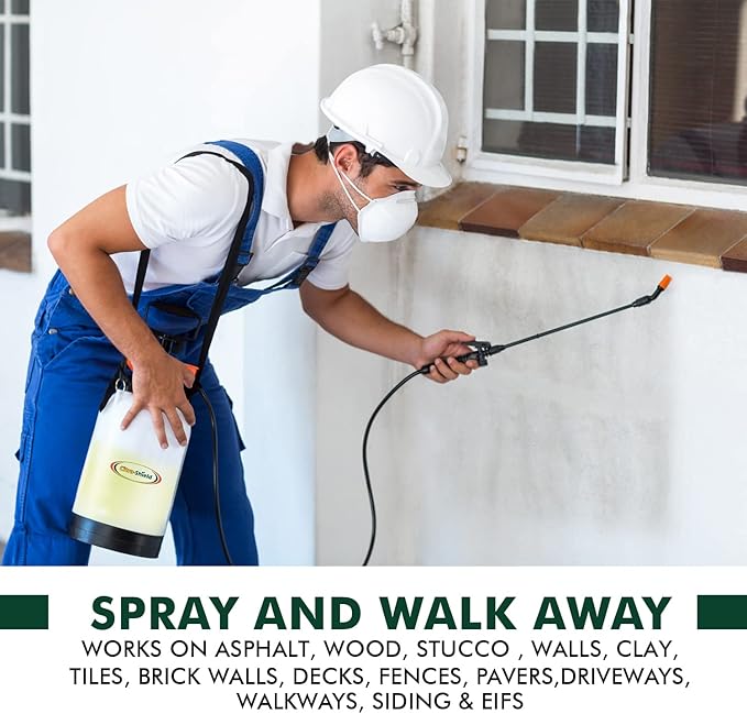 Natural, Powerful Outdoor Cleaner, Multi-Use Formula, Powers Through Stains on Decks, Siding, Fences, Concrete, and More (4)