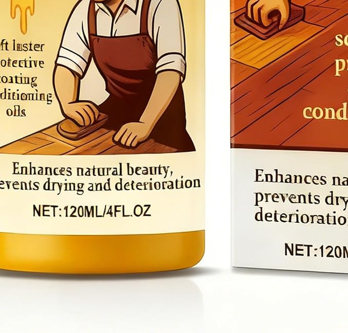 Wood Furniture Polish - Scratch Repair Dust Remover | Cleaner For Bedroom, Living Room Dining Room Apartment, Entryway, Cabinet, Table, Shelf, Desk, And Chairs
