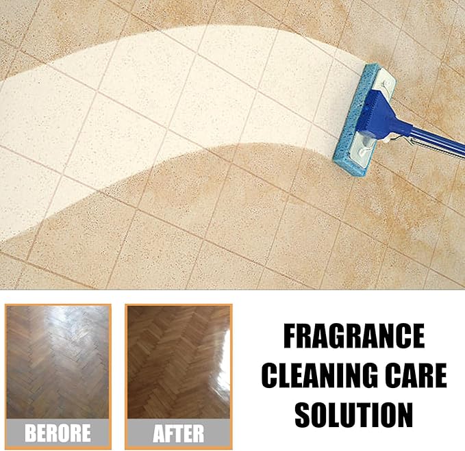 5 in 1 Floor Cleaner, Stain & Odor Remover Floors Cleaners, Power Clean Multi-surface Floor Cleaner for Solid Wood Floor and Ceramic Tiles (2, 100ml/3.52oz)