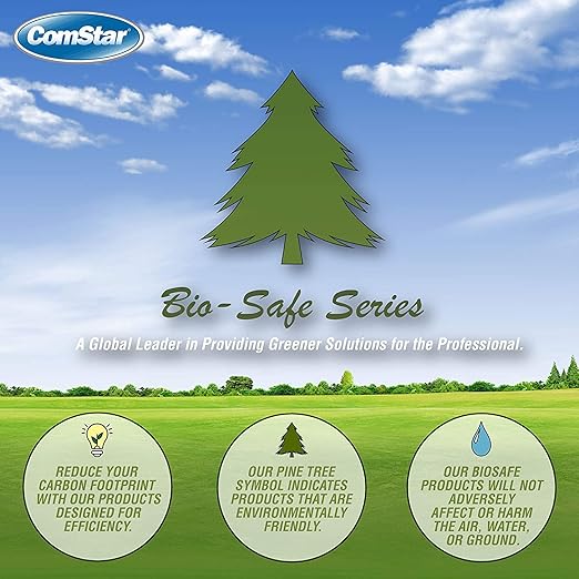 ComStar Powdered Concrete Cleaner, Heavy-Duty All-Purpose Cleaner for Concrete, Masonry, Brick, Tile, Grouting & Tire Rims, Made in USA, 5 Gallon (05-072)