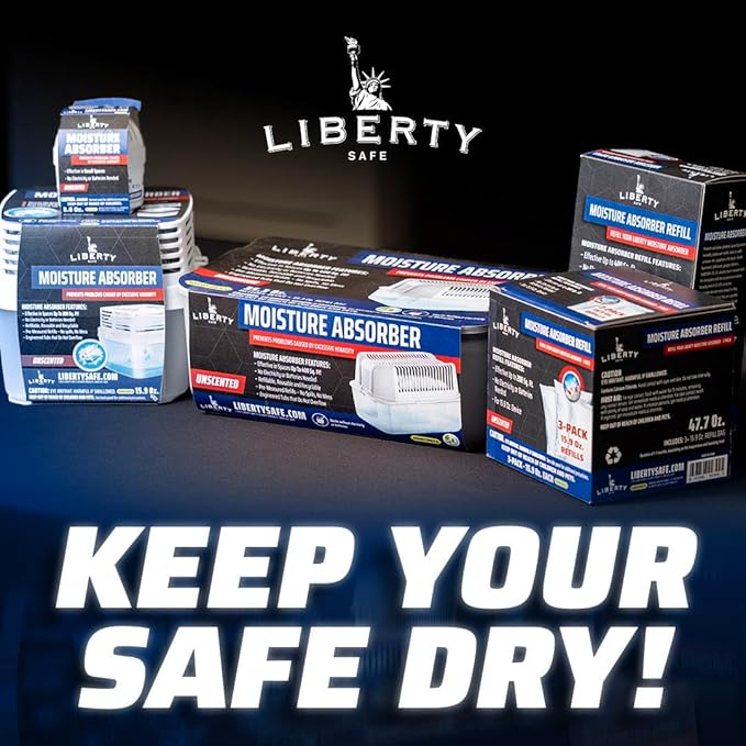 Liberty Safe Humydry Moisture Absorber - Protects Valuables from Moisture Damage - Gun Safe - Rust Prevention (15.9 Refill Only)