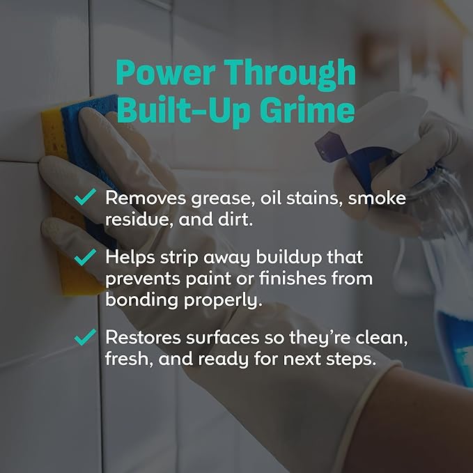 Coolinario Trisodium Phosphate - TSP Cleaner (4 Oz) Heavy-Duty Cleaner & Degreaser for Walls, Floors & Outdoor Surfaces | Removes Grease, Dirt & Stains | Ideal for Home & Industrial Use