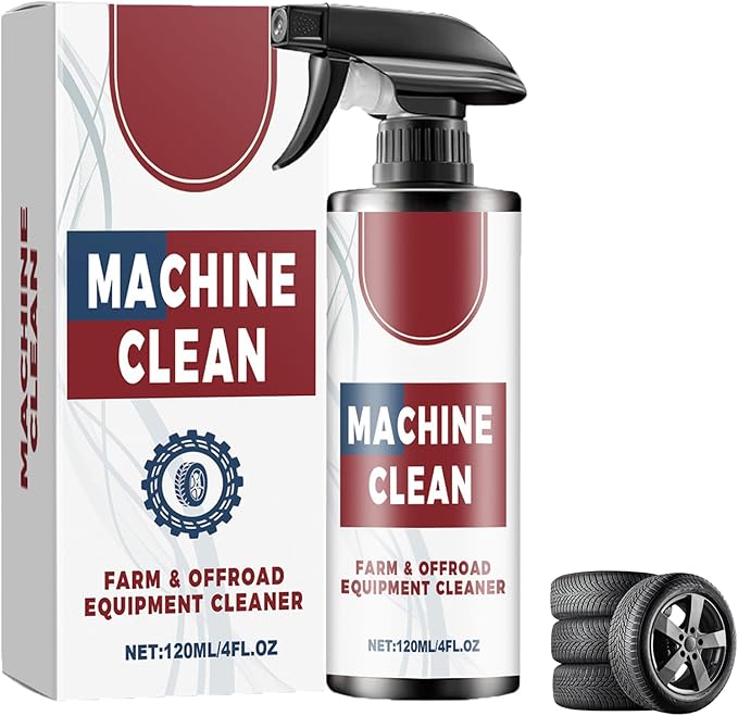 2026 New Machine Clean Spray, Heavy-Duty Outdoor All Purpose Cleaner, Upgrade Machine Clean Spray, Outdoor All-Purpose Cleaner, Farm & Offroad Equipment Cleaner for Machine Clean & Protection (1)