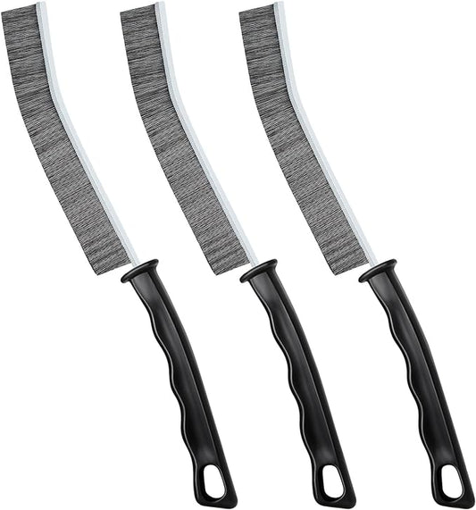 Crevice Cleaning Brush，Hard-Bristled Grout Brush，2026 New Multifunctional Gap Cleaning Brush Tool，Dead Corners Brushes for Bathroom Kitchen Tiles Window Door Slots，3pcs