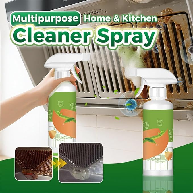 Electrolyzed Ion Kitchen Cleaner Spray, Multi-purpose Household and Kitchen Cleaning Spray, Multi Purpose Cleaner for Hold, Oven, Stove, Range Hood, Easy Cleaning Household Item (1, Medium)