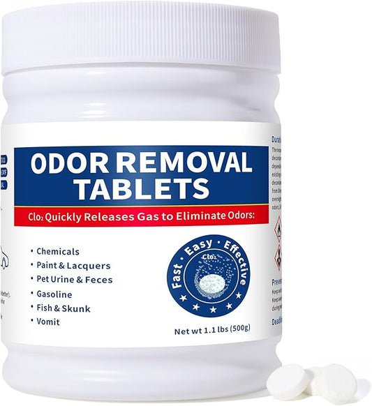 Odor Removal - Professional Smoke & Pet Odor Remover for Cars, Homes, Carpets & Offices - Fast-Acting, 1-Pack (1.1 lb)
