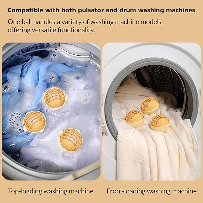 2026 New Lint Catcher for Washing Machine,Washing Machine Lint Catcher, Floating Hair Filter. (Yellow Dolphin Laundry Ball)