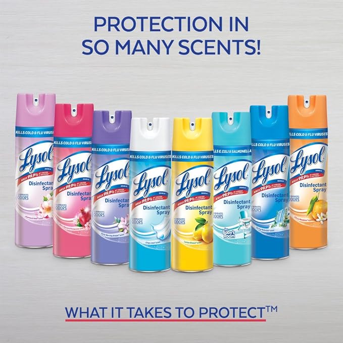 Lysol Early Morning Disinfectant Spray breeze, 19 Ounce