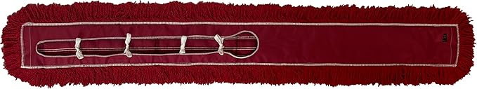 Ultimate Dust Mop Kit: Industrial-Grade Performance, Heavy-Duty Frame, Telescopic Handle - Red 60 Inch
